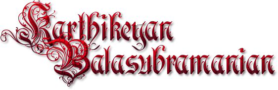 Karthikeyan Balasubramanian